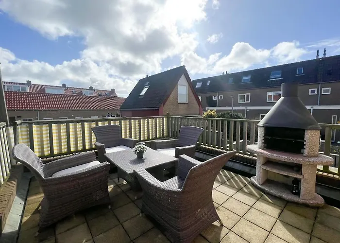 Vakantiewoning Met Dakterras - 150m * 에크몬드안지